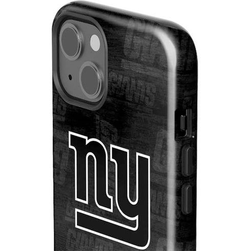 NFL New York Giants Black & White iPhone 15 Impact Case